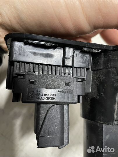 Блок управления светом Volkswagen Polo sed Rus