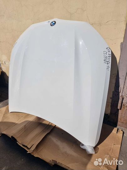 Bmw 8 G14 G15 G16 капот A300 белый