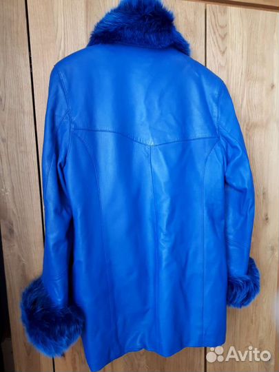 Куртка кожаная женская 44-46 размер