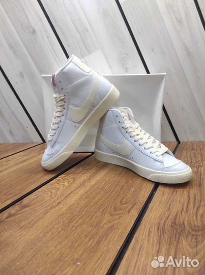 Кеды nike blazer женские кремовые 37-39 размер