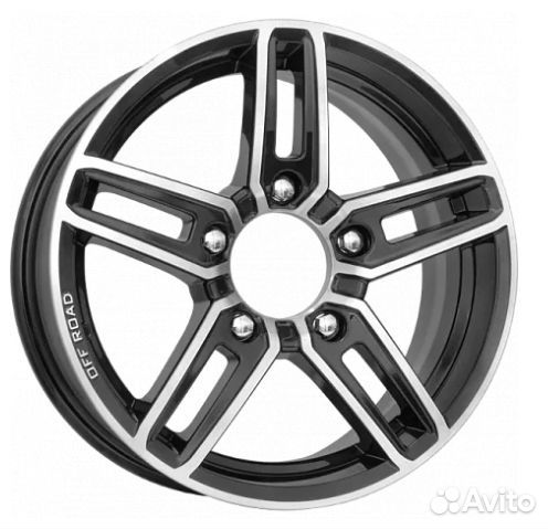 Диск 6.5*16 5/139.7 40 98 кик Дон (кс588) BKF
