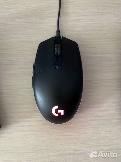 Продам мышку logitech G102 черную