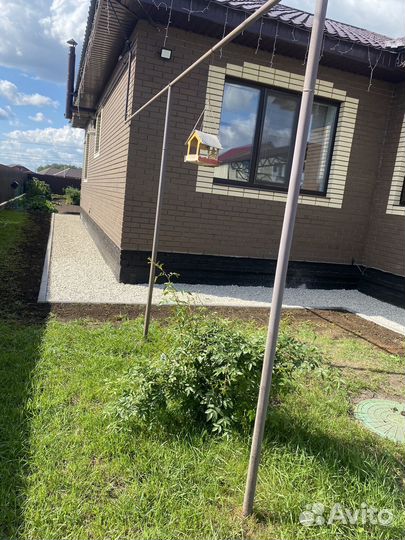 Укладка асфальта во дворе