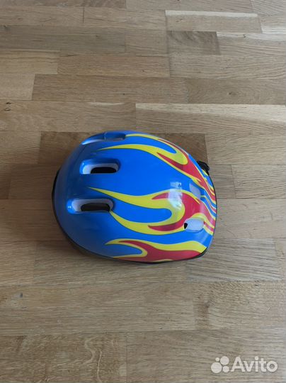 Роликовые коньки детские раздвижные и шлем