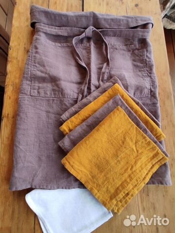 Фартук на поясе