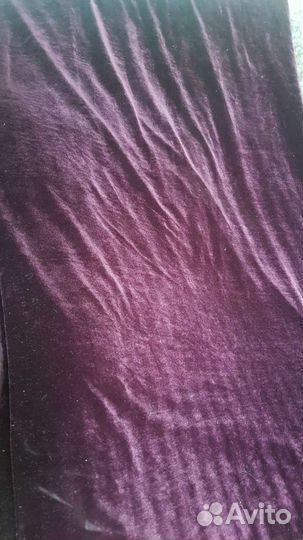 Продам ткань велюр темно вишнёвый 3м 20 см