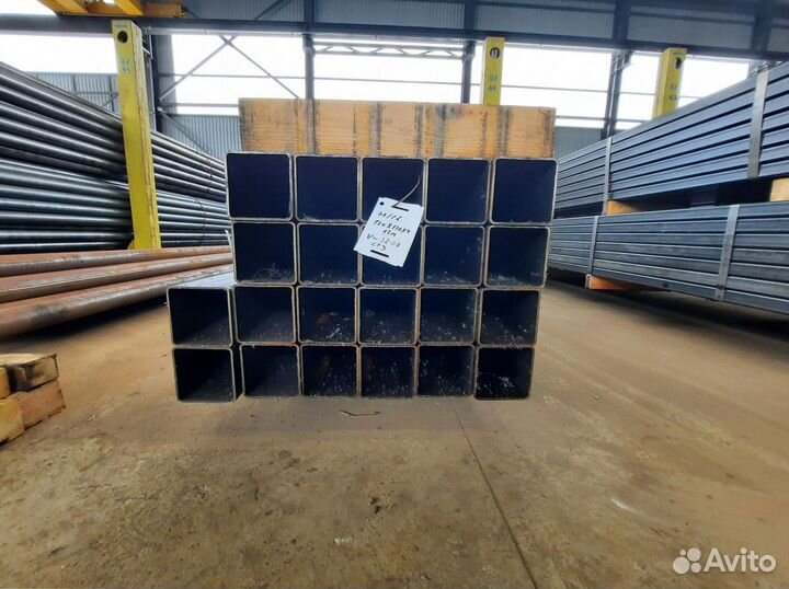 Профиль сварной 100х100х4 длина 12м 09г2с