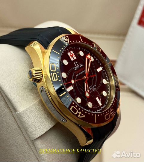 Премиальные мужские часы Omega с гарантией