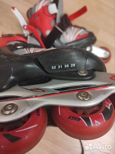 Коньки роликовые детские раздвижные