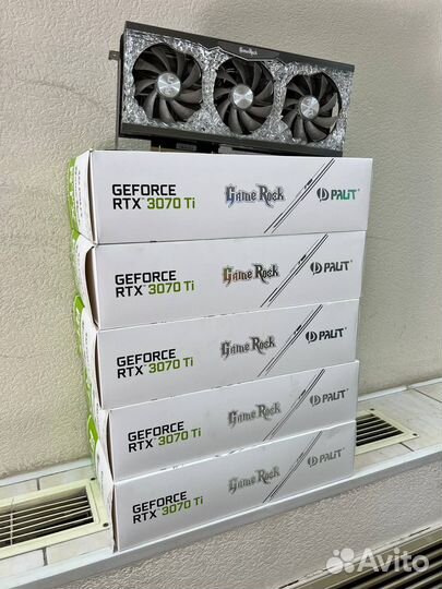 Видеокарта Palit Rtx 3070ti Game Rock