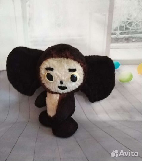 Игрушка СССР Чебурашка, плюш