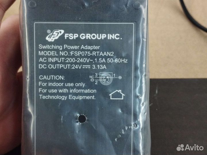 Блок питания 24v от 1.75 до 3.13 А