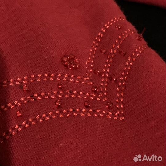 Перчатки женские красные