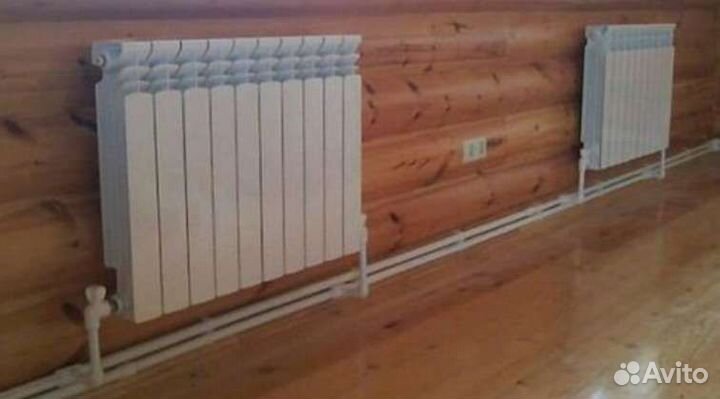 Монтаж систем отопления, водоснабжения, тёплый пол