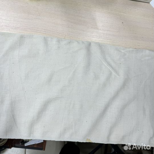 Ткань домоткань старинная лен хлопок лот 03 (сзр)