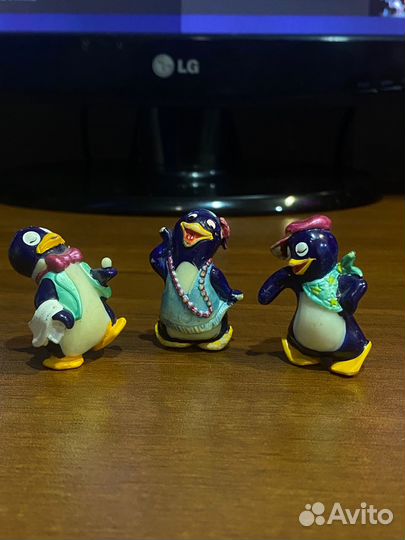 Игрушки Kinder, пингвины