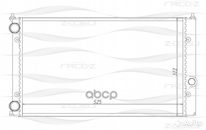 Радиатор KK0201 free-Z