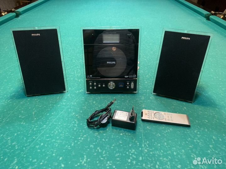 Очень стильная Hi fi микросистема Philips