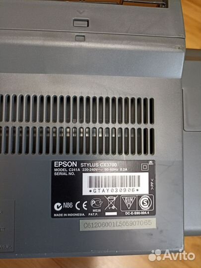 Принтер мфу epson cx 3700