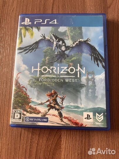 Horizon forbidden west ps4 диск
