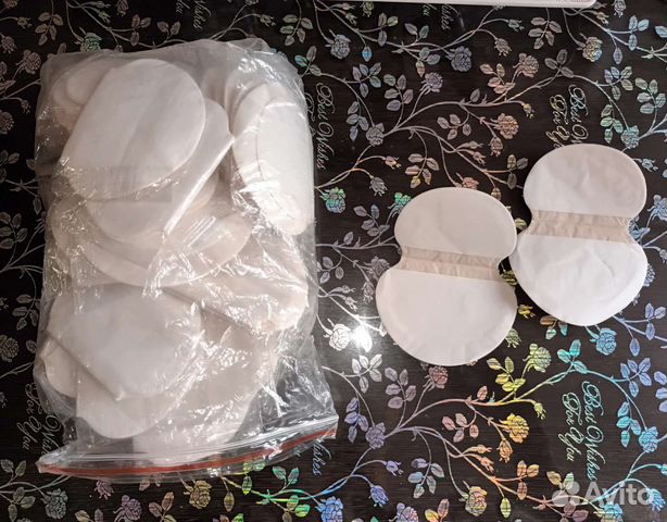 Вкладыши для подмышек от пота