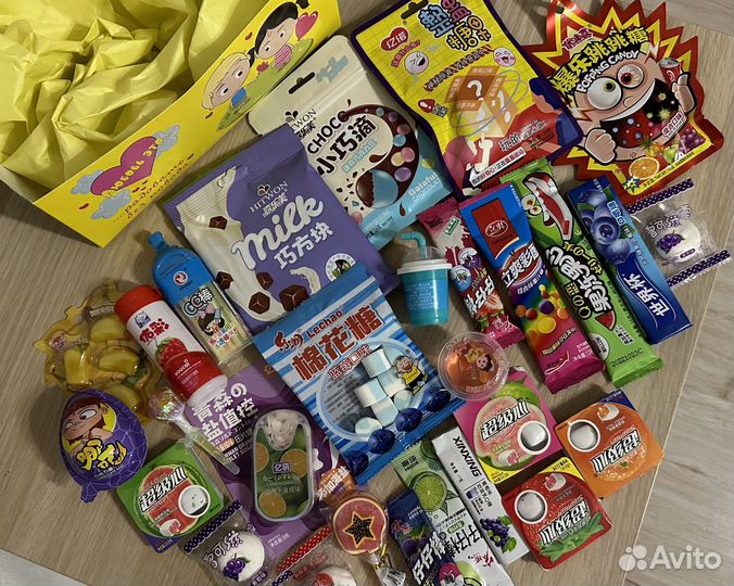 Подарок Набор азиатских сладостей