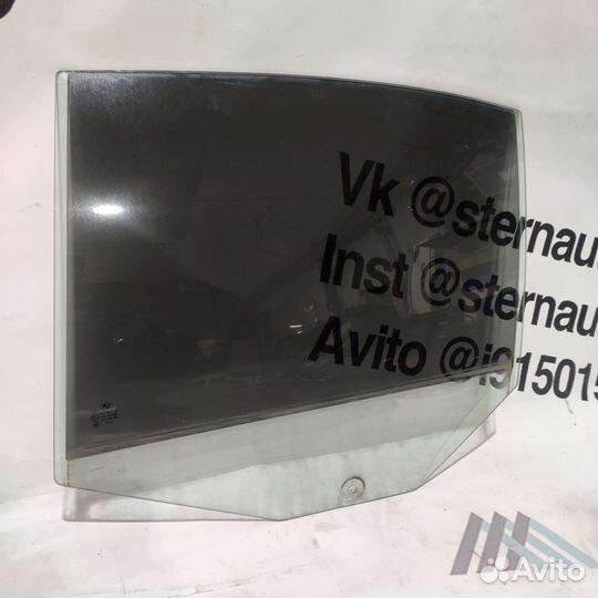 Стекло задней левой двери BMW E60