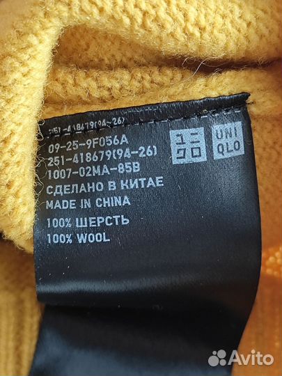 Джемпер uniqlo женский 44 р