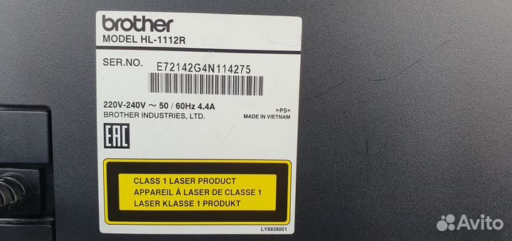 Принтер лазерный Brother HL-1112 R