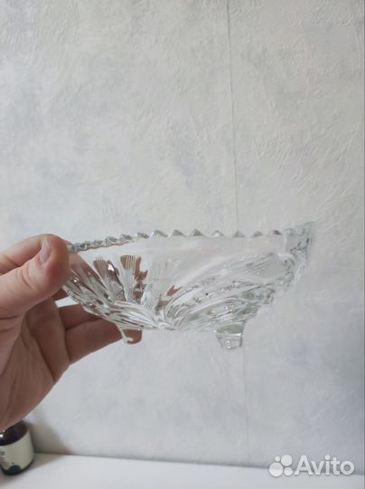 Салатник СССР хрусталь