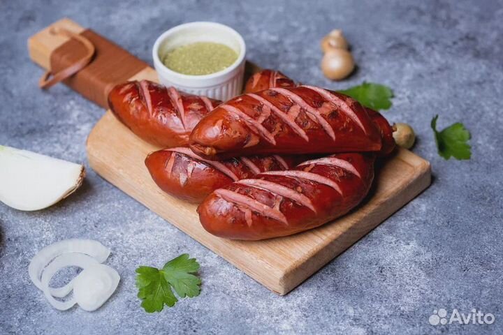 Сардельки халяль Хицунов от производителя