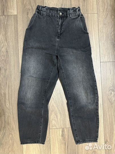 Джинсы бананы Zara на резинке