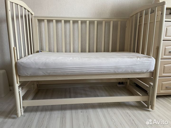 Детская кроватка Кристина «Красная Звезда»