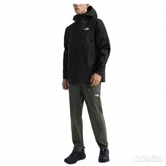 THE north face Windbreaker Jackets Men Black (L)(61)