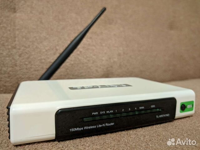 Wifi роутер TP Link TL-wr741nd