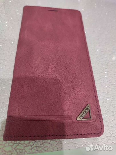 Чехол для телефона Redmi Note 10 винного цвета