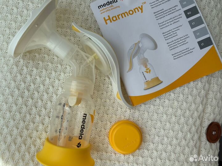 Молокоотсос ручной medela harmony