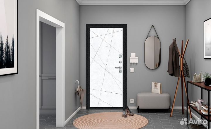 Входные теплые двери