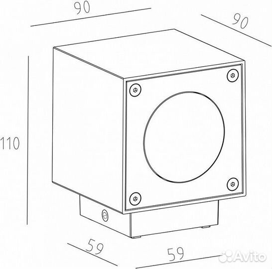 Накладной светильник Deko-Light Cubodo A 730380 Цв