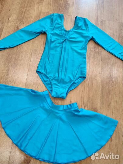 Купальник, юбка - для танцев, гимнастики