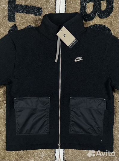 Куртка Nike Fleece Biege/Black