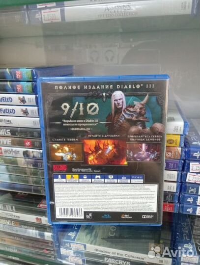 Diablo 3 eternal collection диск ps4