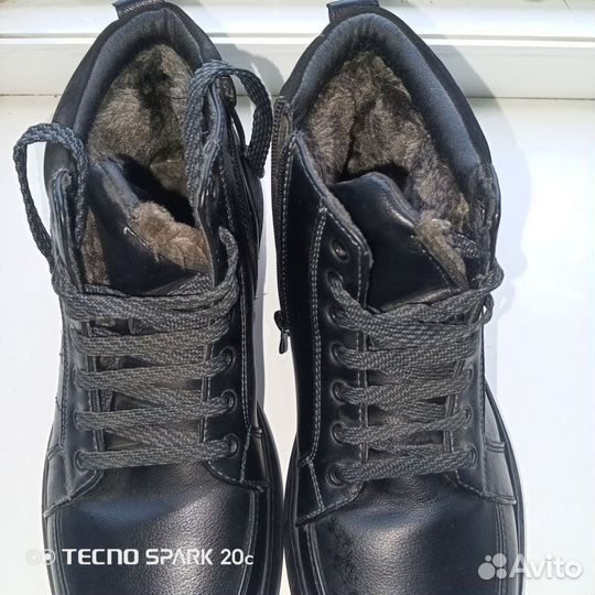 Ботинки мужские зимние 41 размер