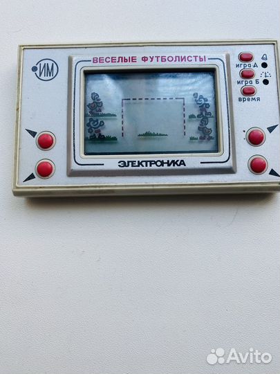 Игра Электроника Веселые футболисты 1991г