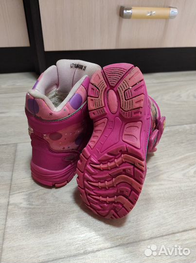 Сапоги зимние на девочку 25 р