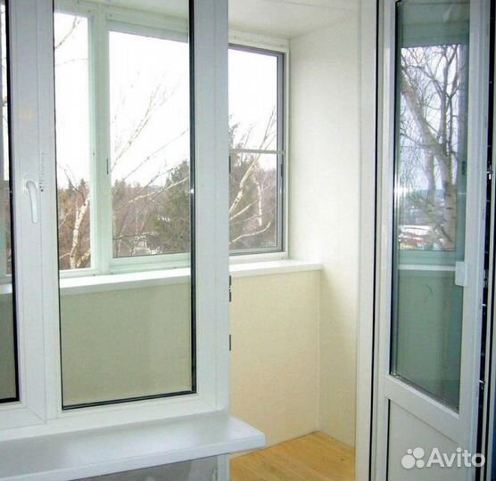 Балконы из пластика и алюминия