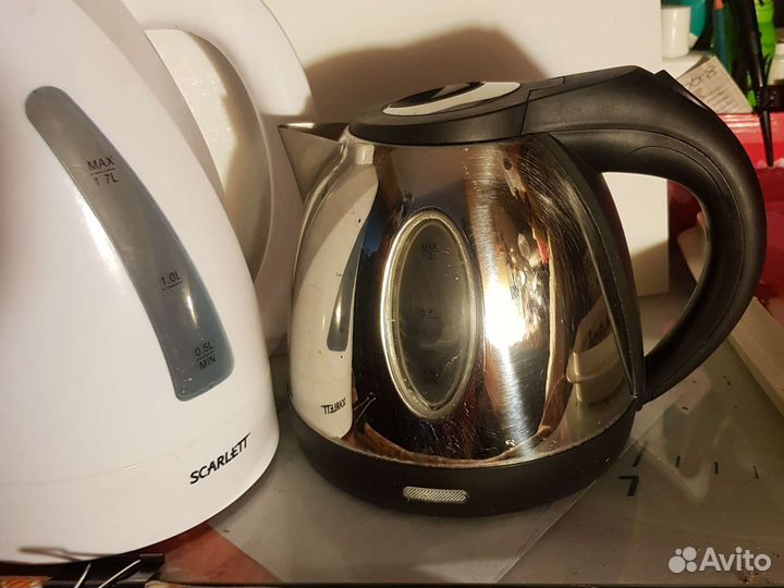 Чайник электрический новый и эмалиров новый