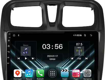 Магнитола на Android для Renault Logan, Sandero