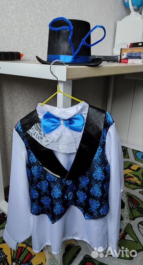 Новогодний костюм жука, размер 122