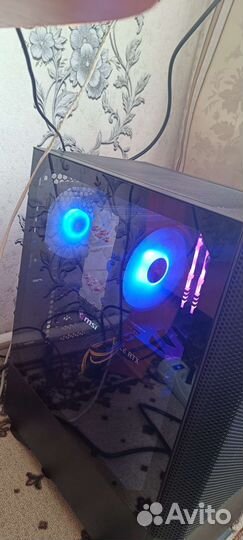 Игровой компьютер, новый на гарантии